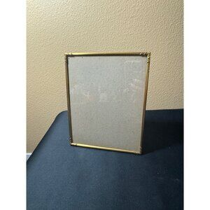 Antique Ornate Brass Picture Frame By Action Made In Italy
